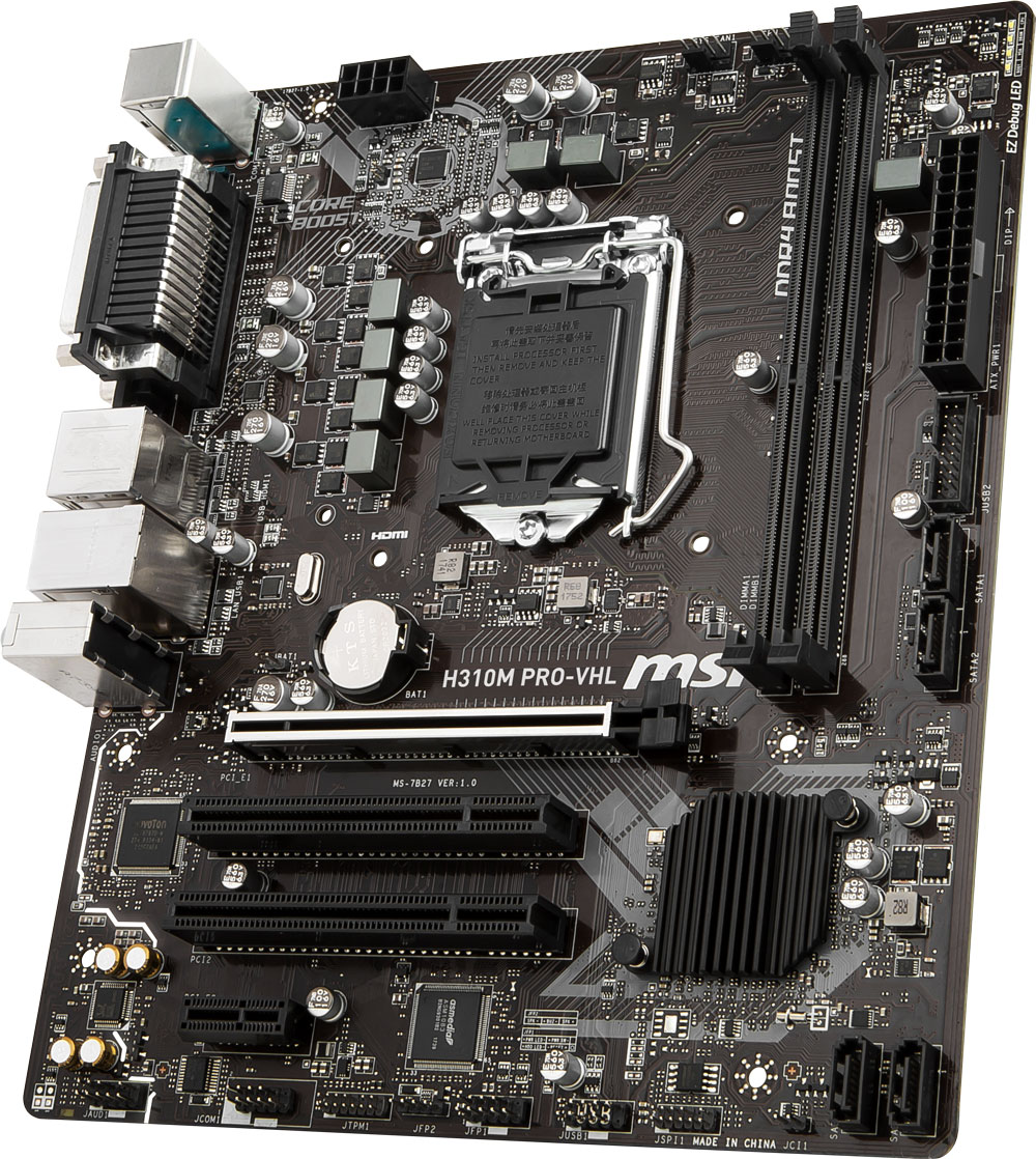 MSI H310M PRO VHL Intel Motherboard