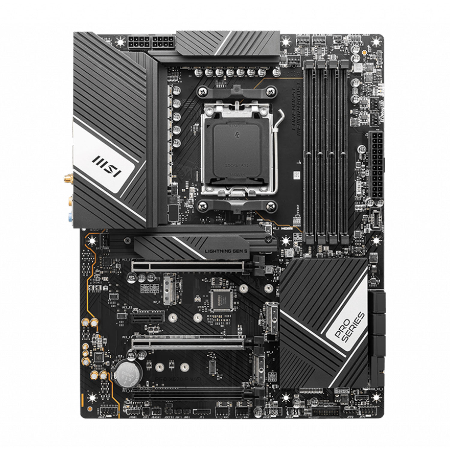 MSI PRO X670 P WIFI AMD AM5 Motherboard