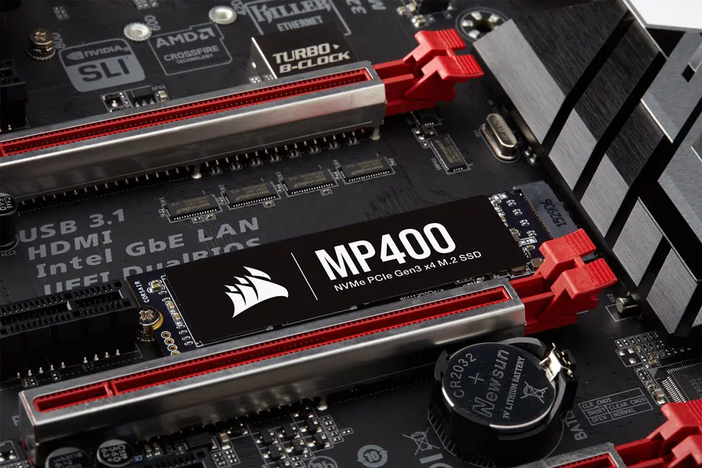 Corsair MP400 2TB NVMe PCIe M 2 SSD