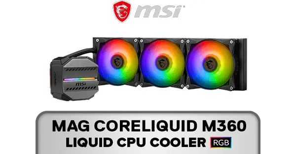 Msi Mag Coreliquid M Liquid Cooler High Performance Cpu Cooling