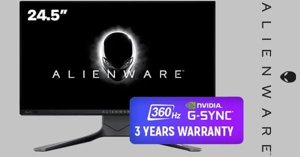 Alienware Nvidia 360hz Monitor Alienware AW2521H 360Hz Gaming