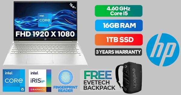 HP Pavilion 15-eg3002ni - 13th Gen Intel® Core™ i5 Laptop | 1TB