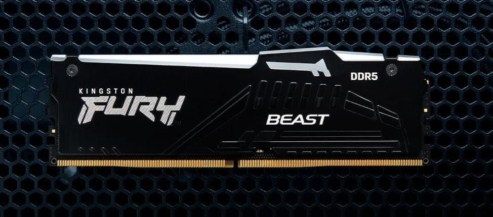 Kingston Fury Beast RGB 32GB 6000MHz DDR5 CL40 Memory - High-Speed