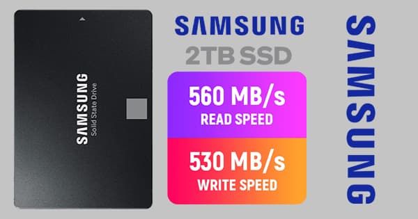 Samsung 870 EVO 2TB SSD - High-Performance Storage Solution