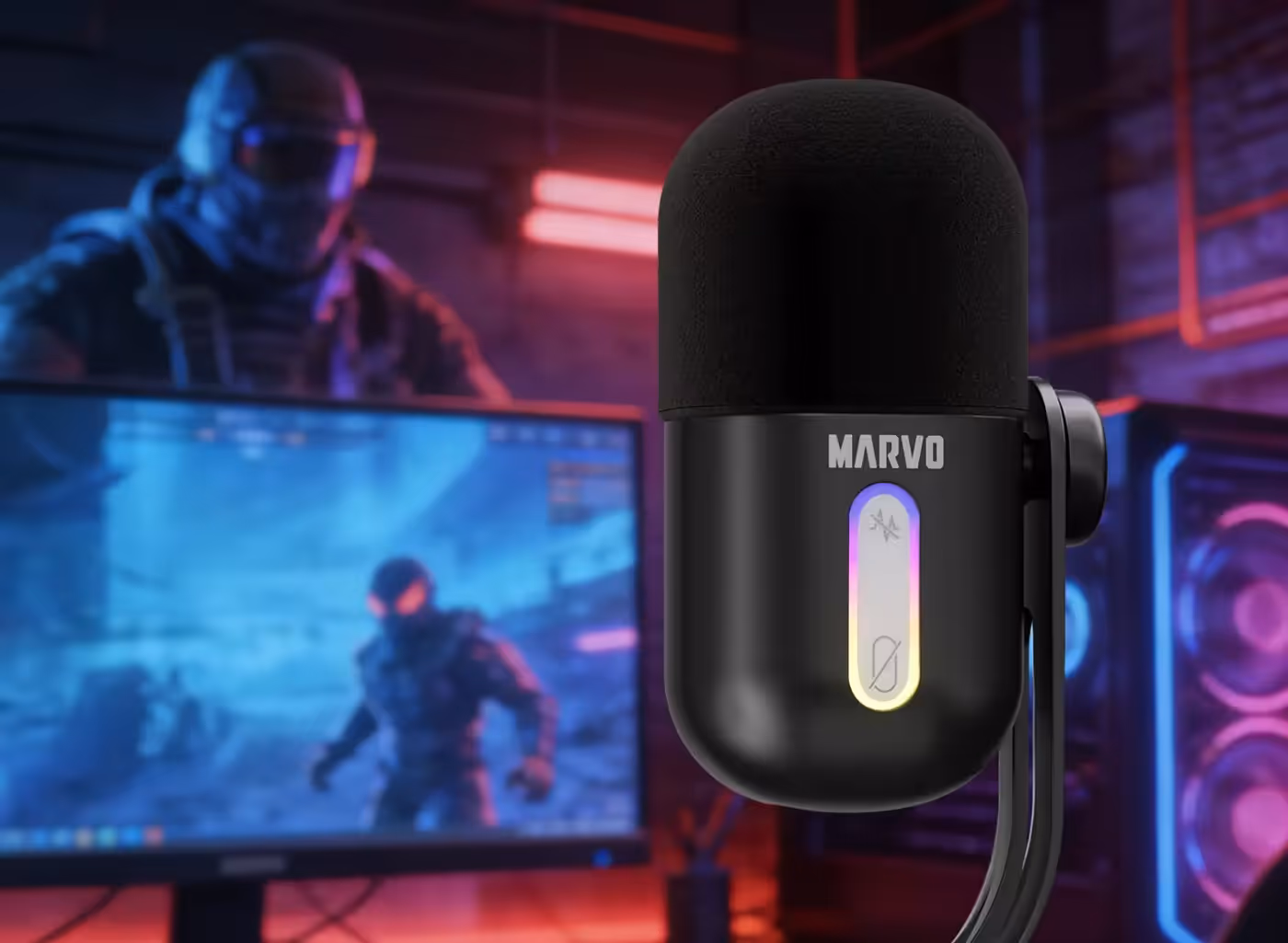 Cardioid condenser microphone capsule for clear front-facing voice capture