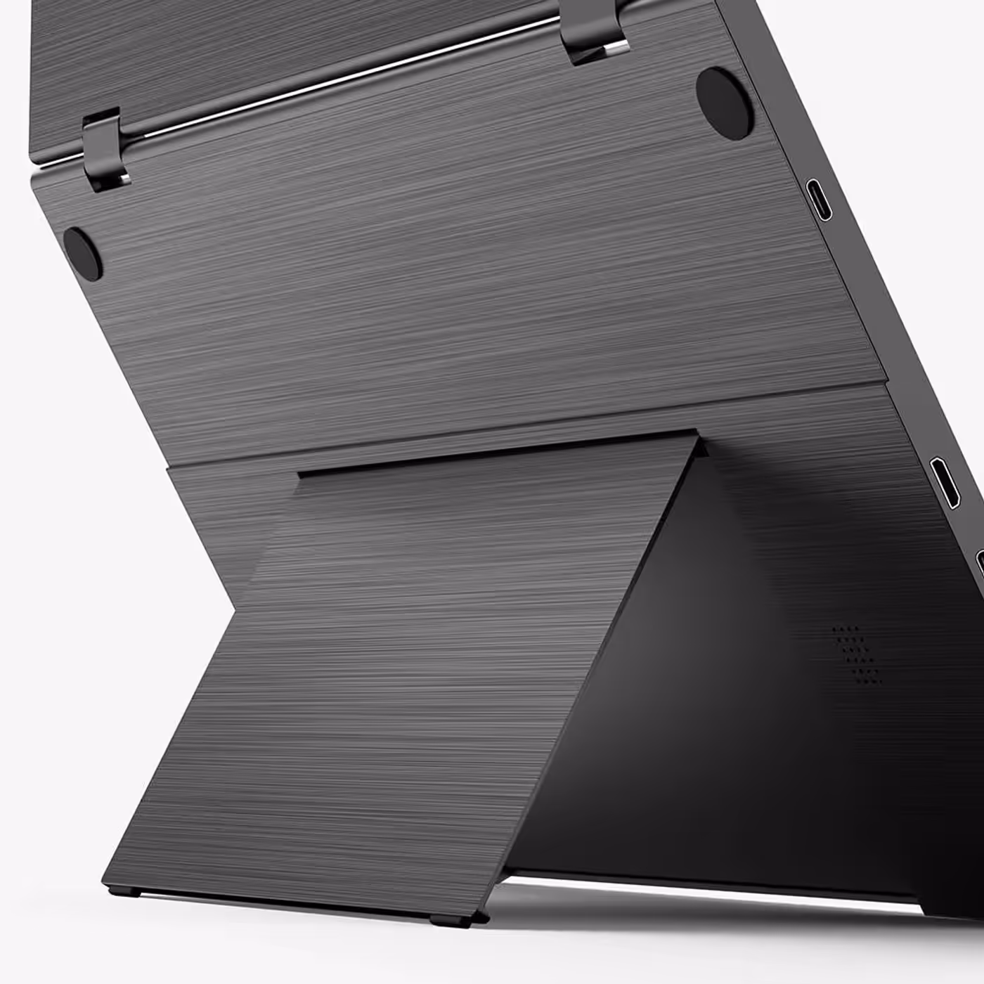 UStation Δ / Delta - Folding Monitor Dual Portable Display Bult-in Stand VESA