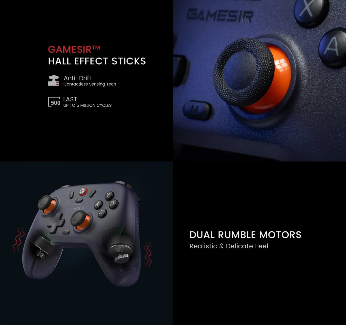 The Nova Lite shown with its Bluetooth, dongle and wired connection options