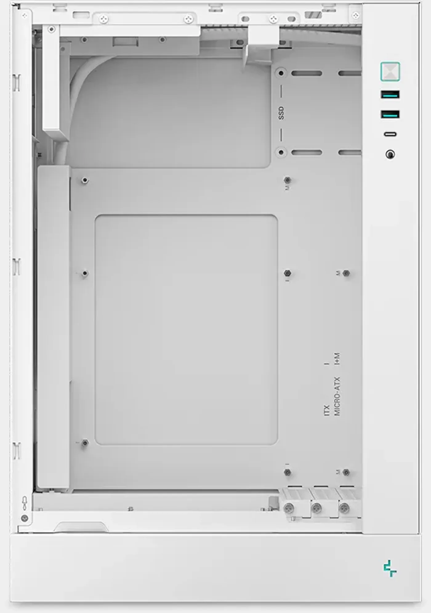 CH170 PLUS WH flexible cooling layout supporting radiators and air coolers