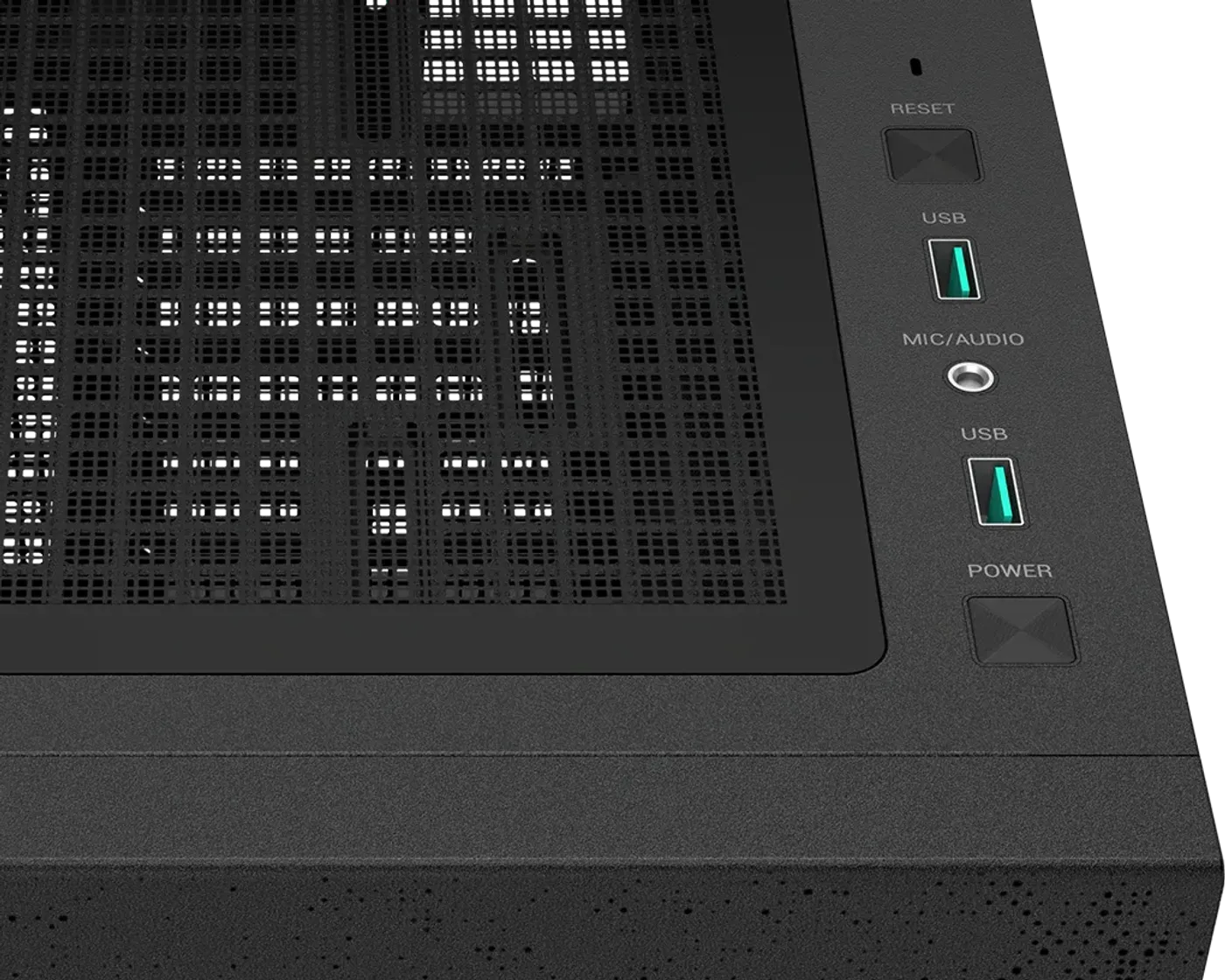 CH510 ZORIA modular top IO panel with USB 3.0 ports