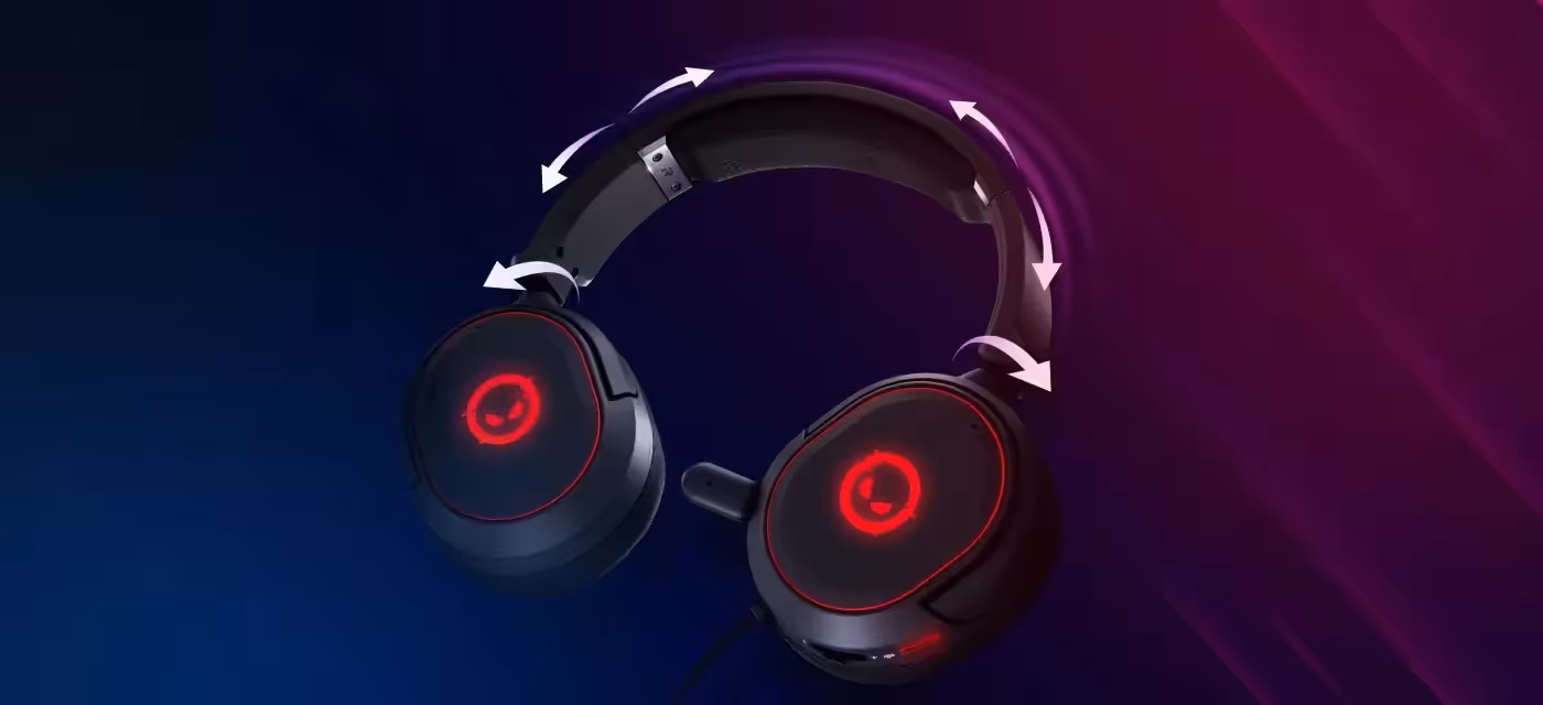 Pro Kaya 460 headset showing reinforced adjustable headband design