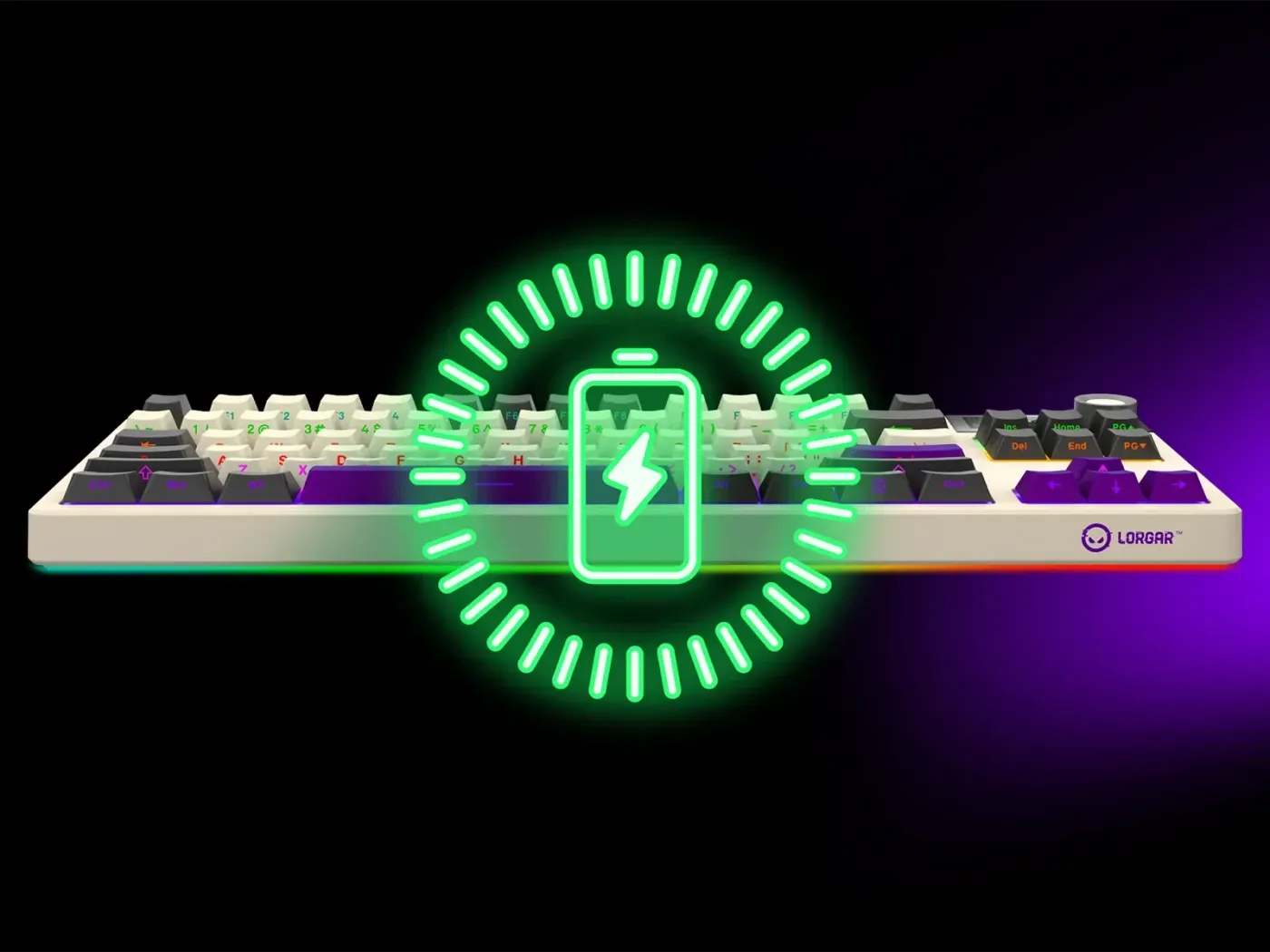 Long-lasting 7200 mAh battery for wireless gaming