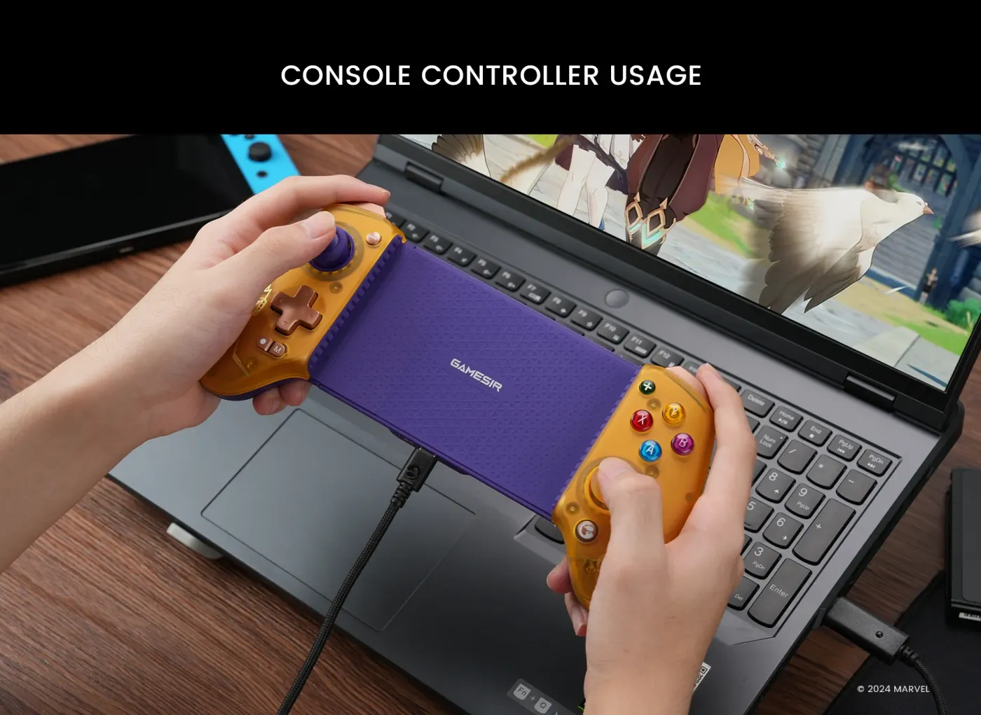 Battery layout and charging port on the G8 Plus Thanos Edition