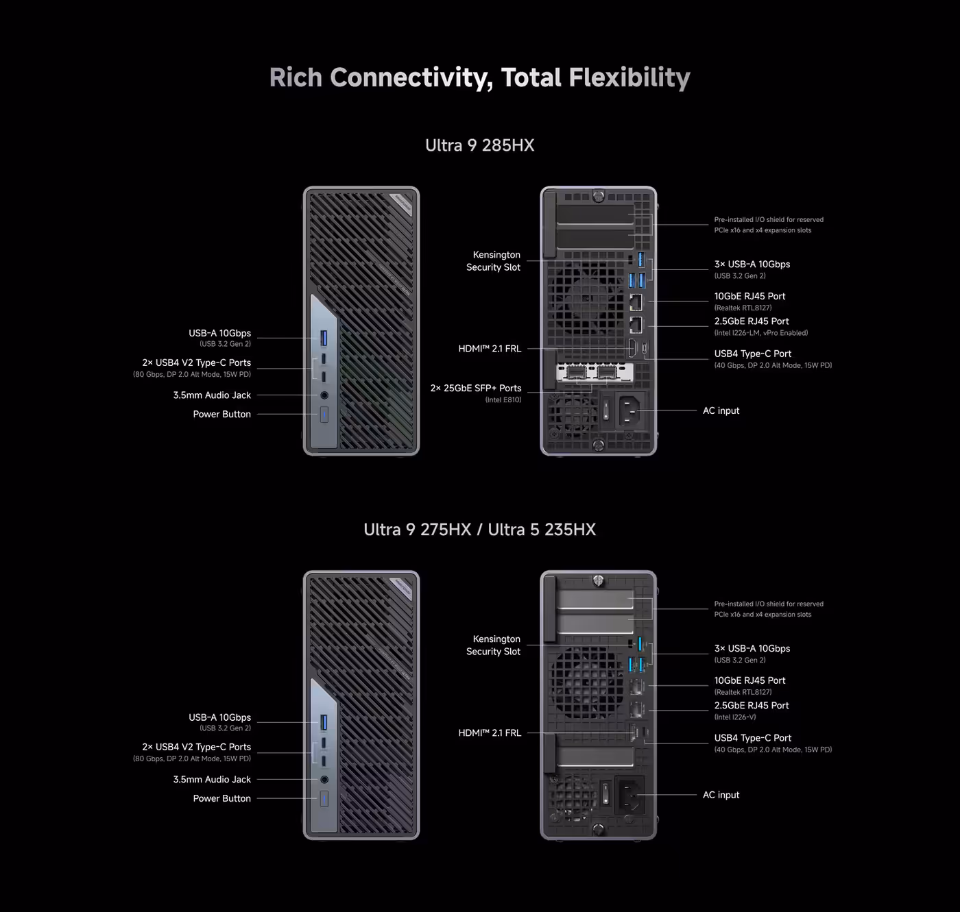 Video showcasing high-speed data transfer and multi-display creative workflow