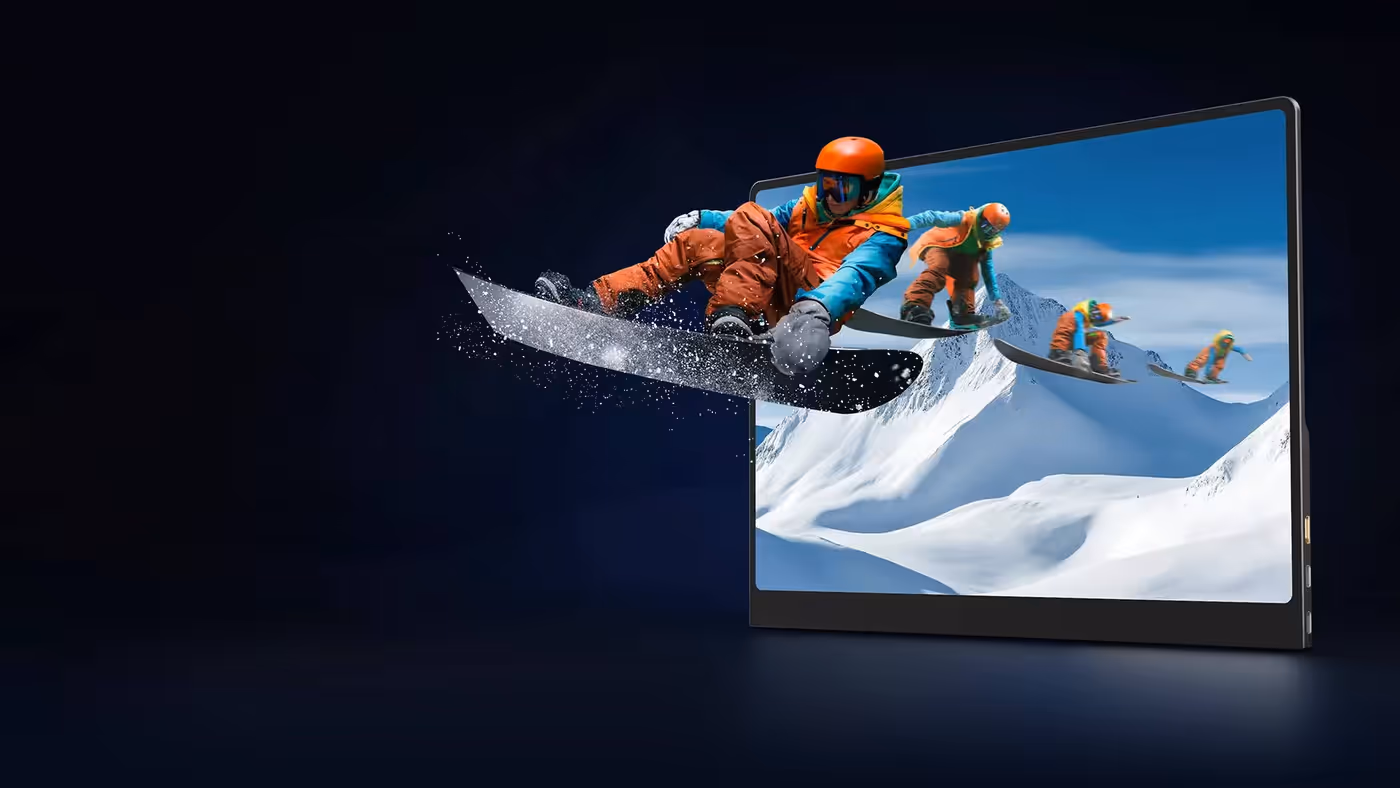 120Hz monitor displaying smooth and fluid gaming action