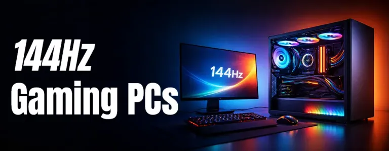 144Hz gaming PCs for competitive performance