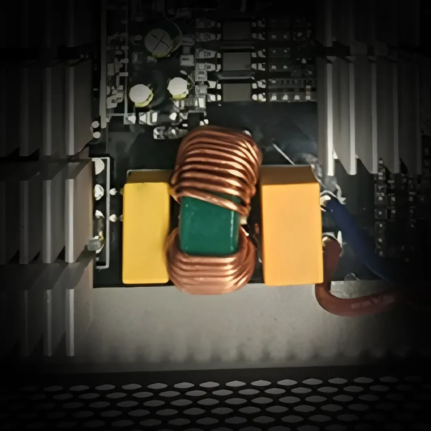 Dual level EMI filter for interference suppression
