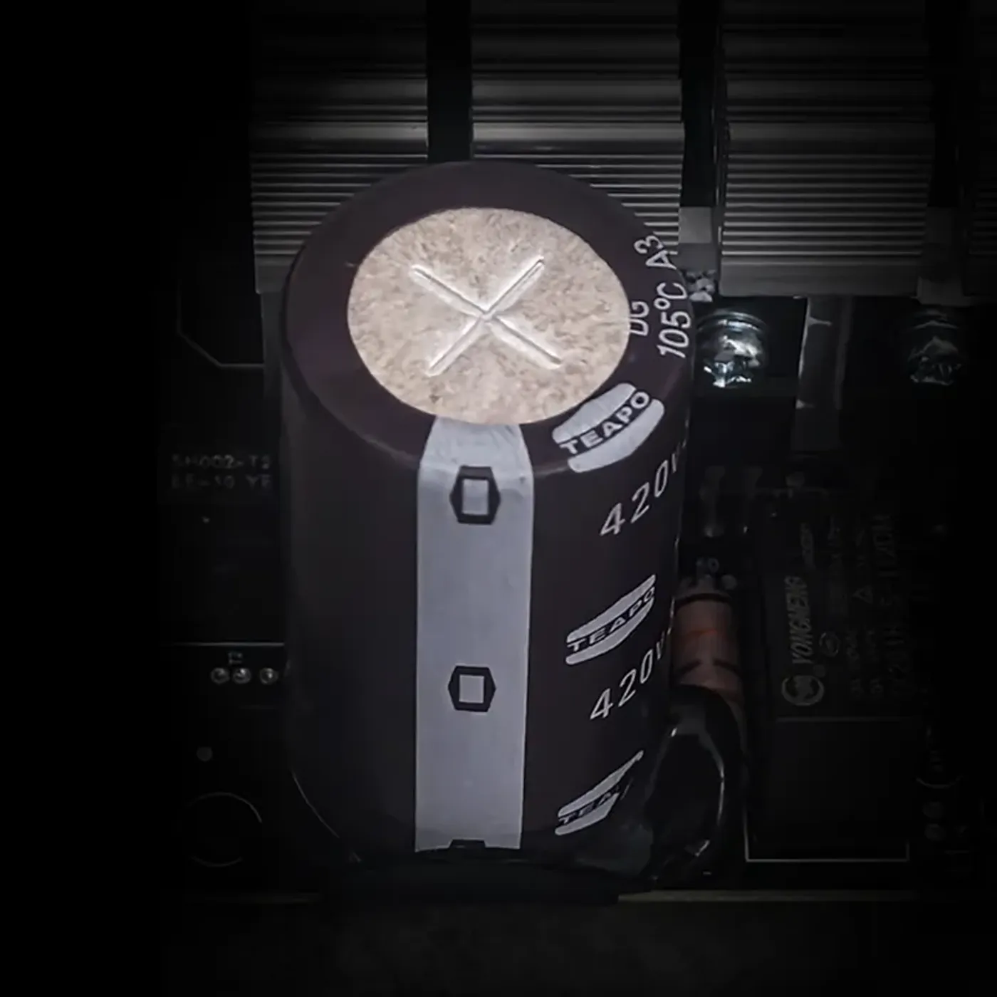 High-quality internal Taiwanese capacitors
