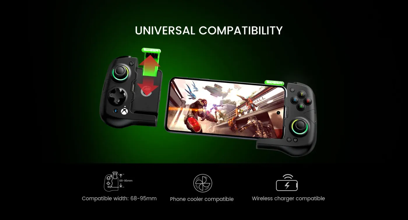 Hall Effect anti-drift thumbsticks on the GameSir X4 Aileron