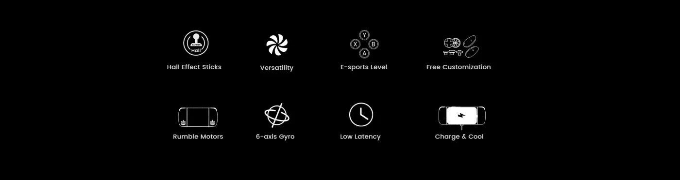 Integrated cooling module on the back of the GameSir X3 Pro
