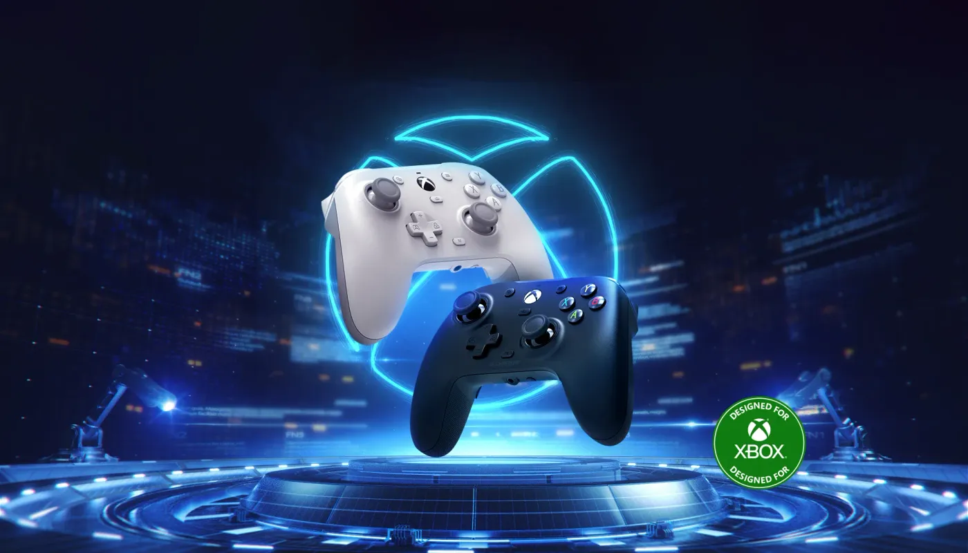 GameSir G7 HE wired Xbox controller in black shown from the front