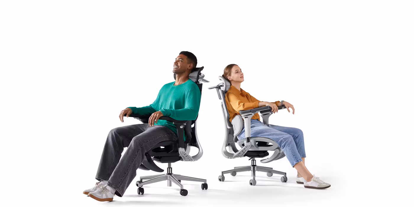HBADA E3 Pro ergonomic chair with 3-zone lumbar support