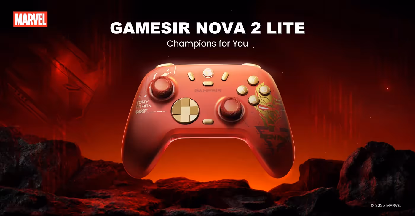 GameSir Nova 2 Lite Iron Man Edition wireless gaming controller