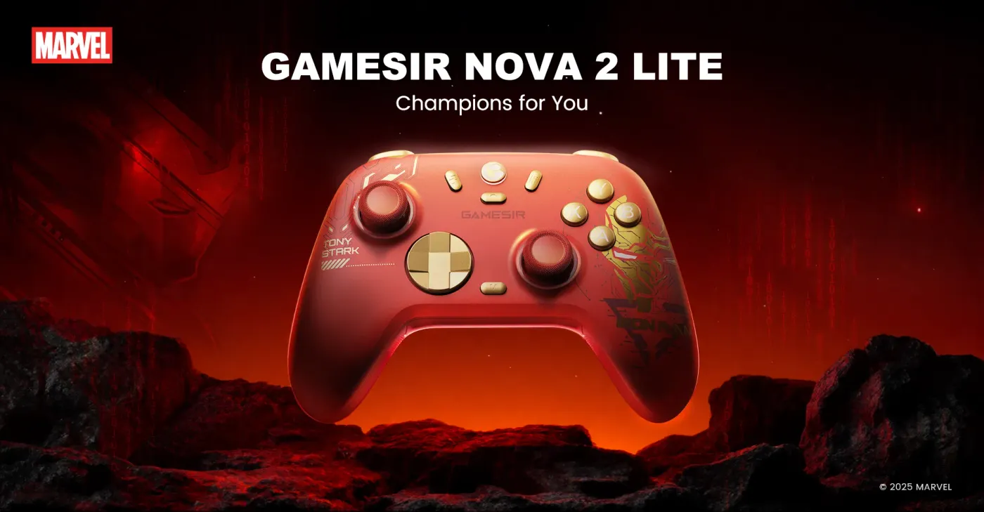 GameSir Nova 2 Lite Iron Man Edition wireless gaming controller