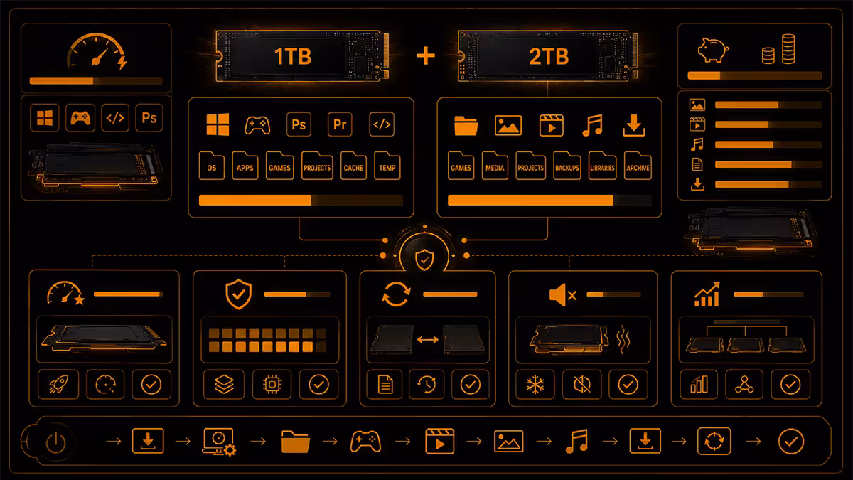 Hybrid SSD strategy