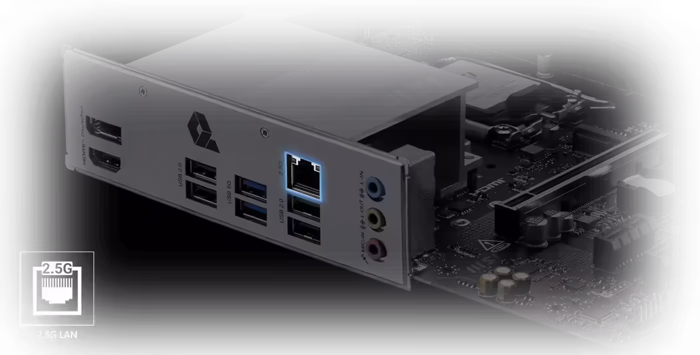 MSI high-speed network solution highlighting low-latency data transfer components