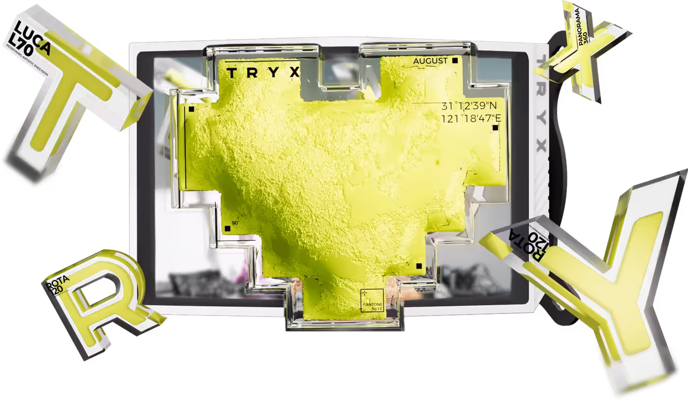 PANORAMA SE screen displaying realistic anamorphic visuals