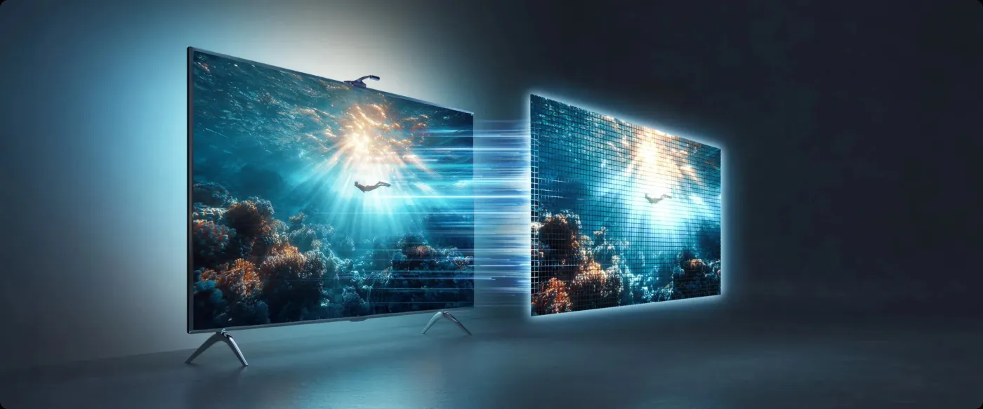 Intelligent black edge removal feature image shown on the page