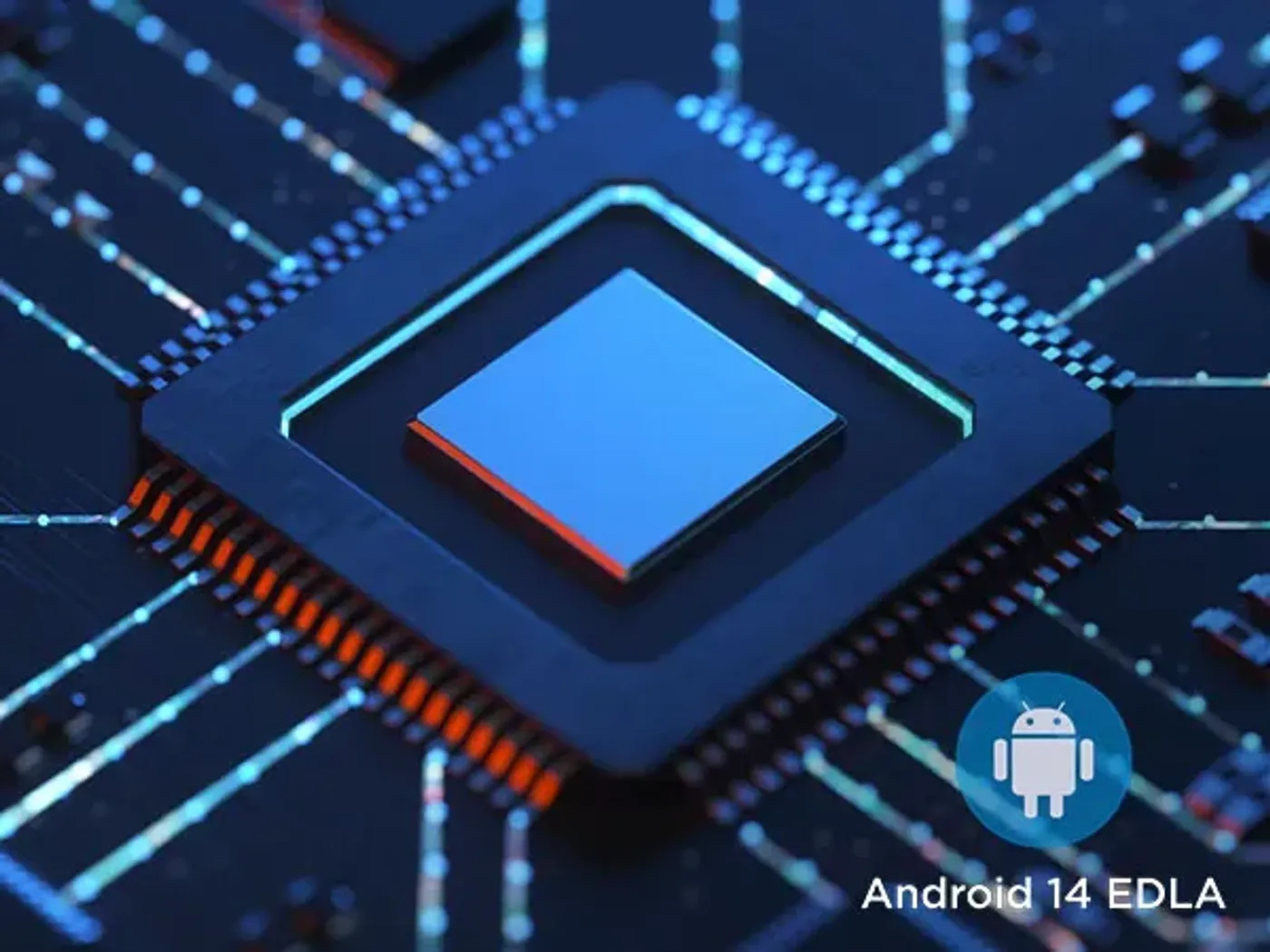 ViewSonic interactive display showing Android 14 security features and EDLA certification details