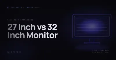 27 Inch vs 32 Inch Monitor — Which Size for Gaming (South Africa, 2026)
