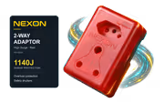 Nexon 2-Way High Surge Adaptor - Red - image 1