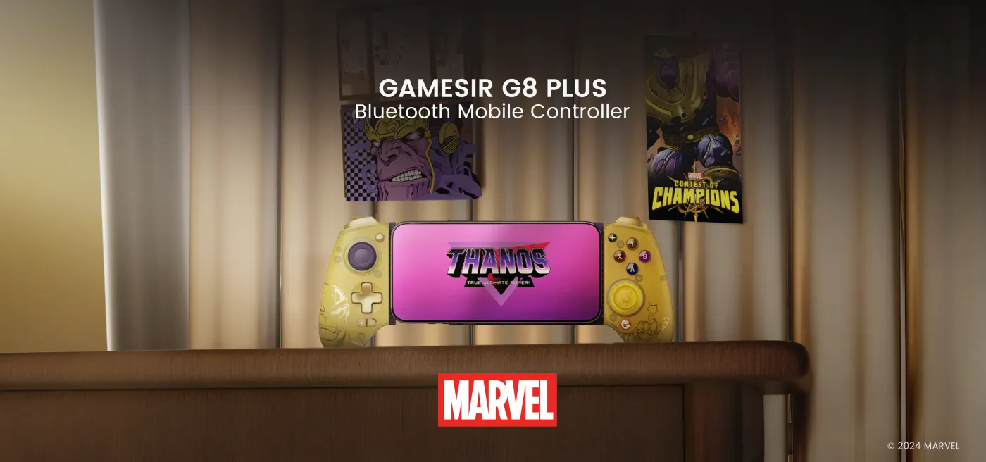 GameSir G8 Plus Thanos Edition Marvel licensed mobile gaming controller