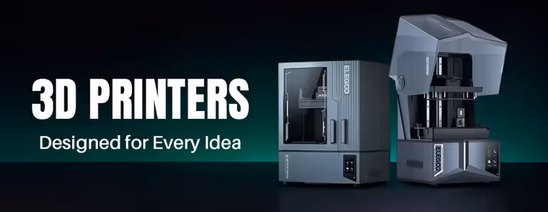 3D Printers — FDM & Resin 3D Printers — FDM & Resin