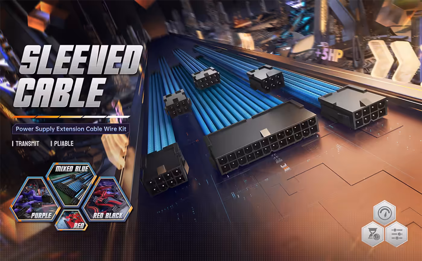 asiahorse power supply extension cable showcase