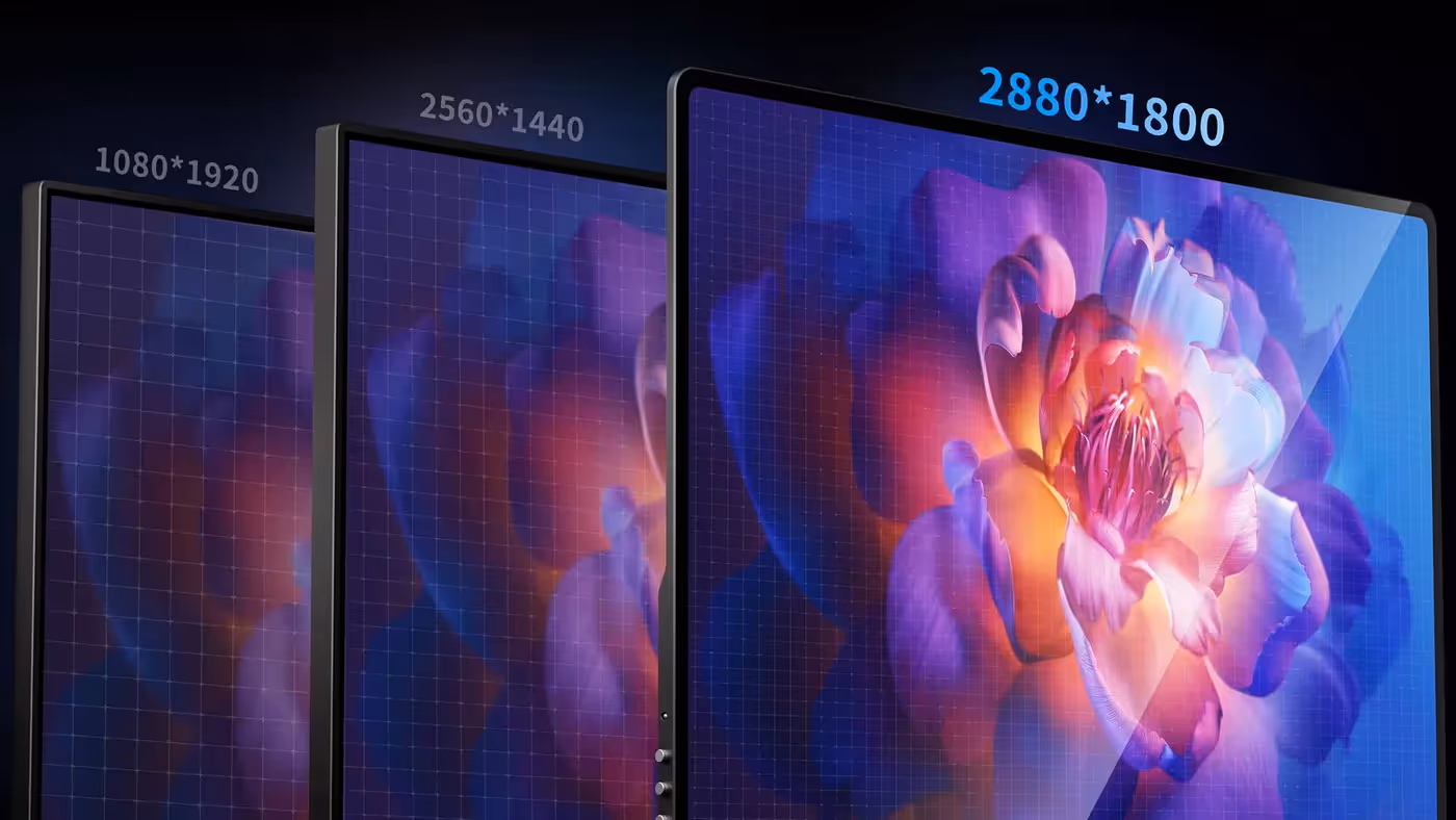 16-inch 3K OLED portable monitor with high-resolution display