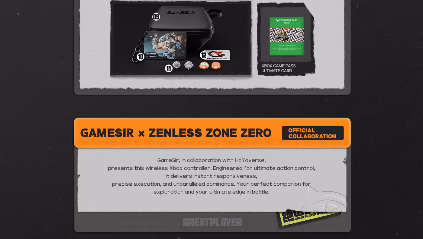 GameSir Mag-Res TMR joysticks on the Zenless Zone Zero G7 Pro