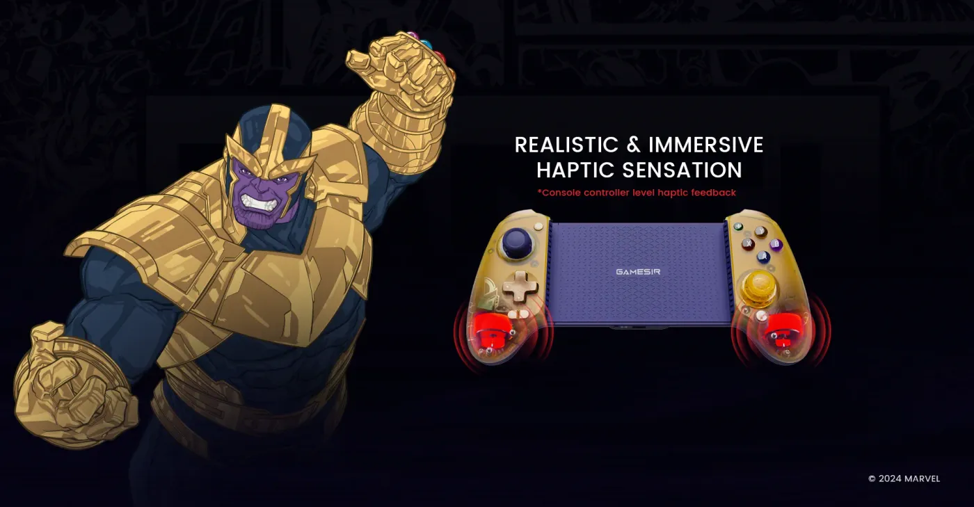 The Thanos Edition G8 Plus pairing with a phone over Bluetooth
