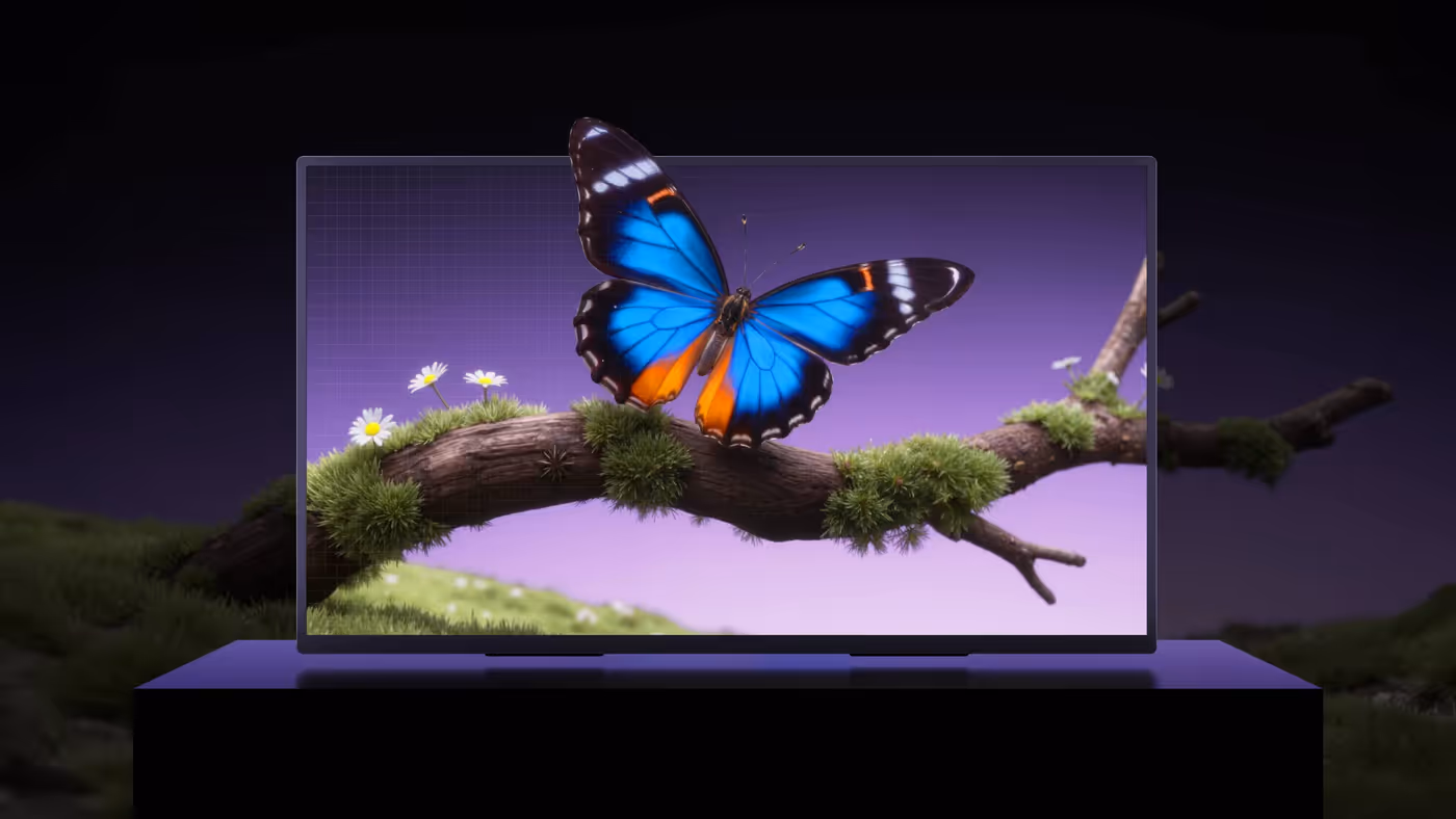 Crystal-clear 4K visual detail on a 19-inch monitor