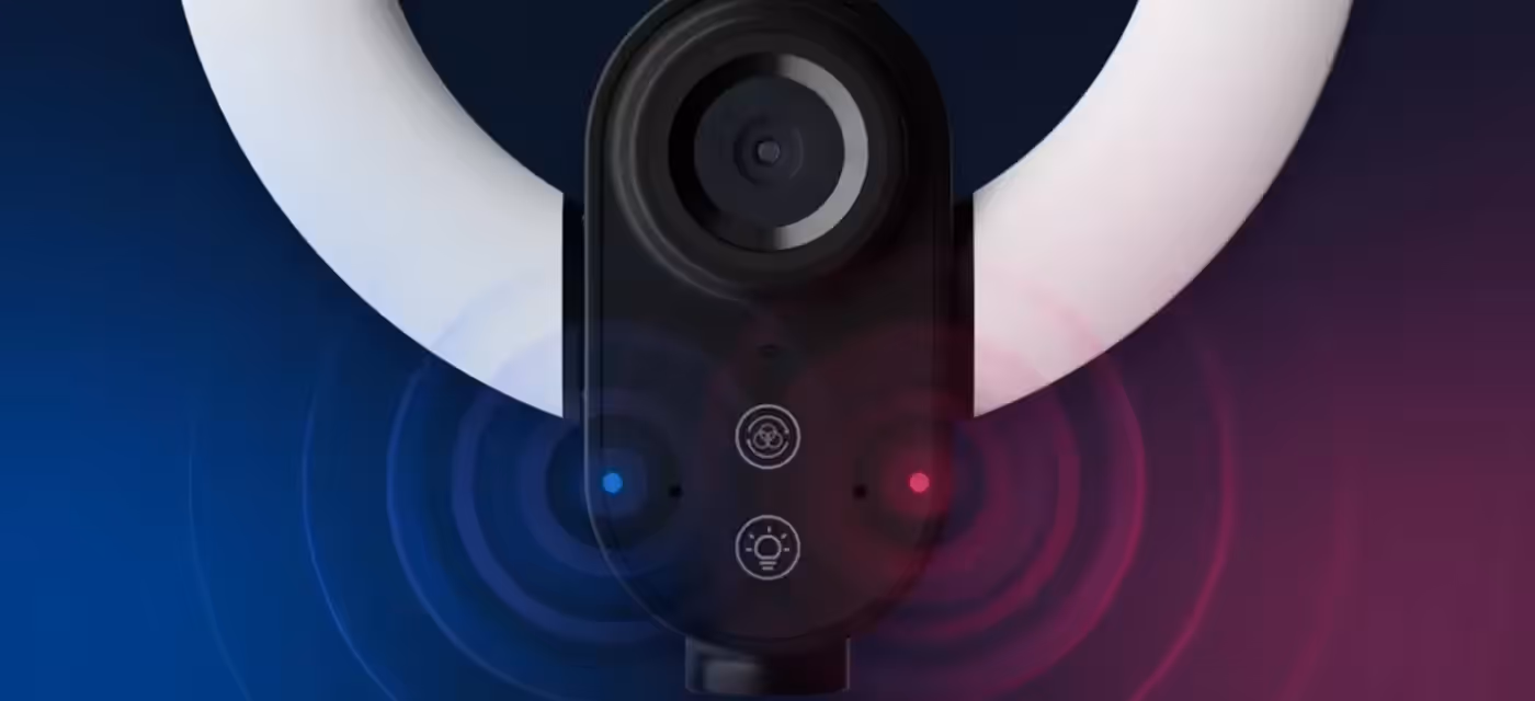 Dual stereo microphones with active noise reduction for clear audio