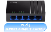 CUDY GS105D 5-Port Gigabit Unmanaged Switch - Full-Speed - image 1