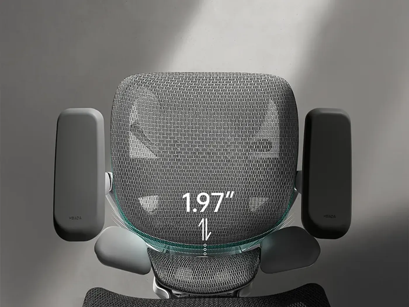 Adjustable seat cushion demonstrating depth customization