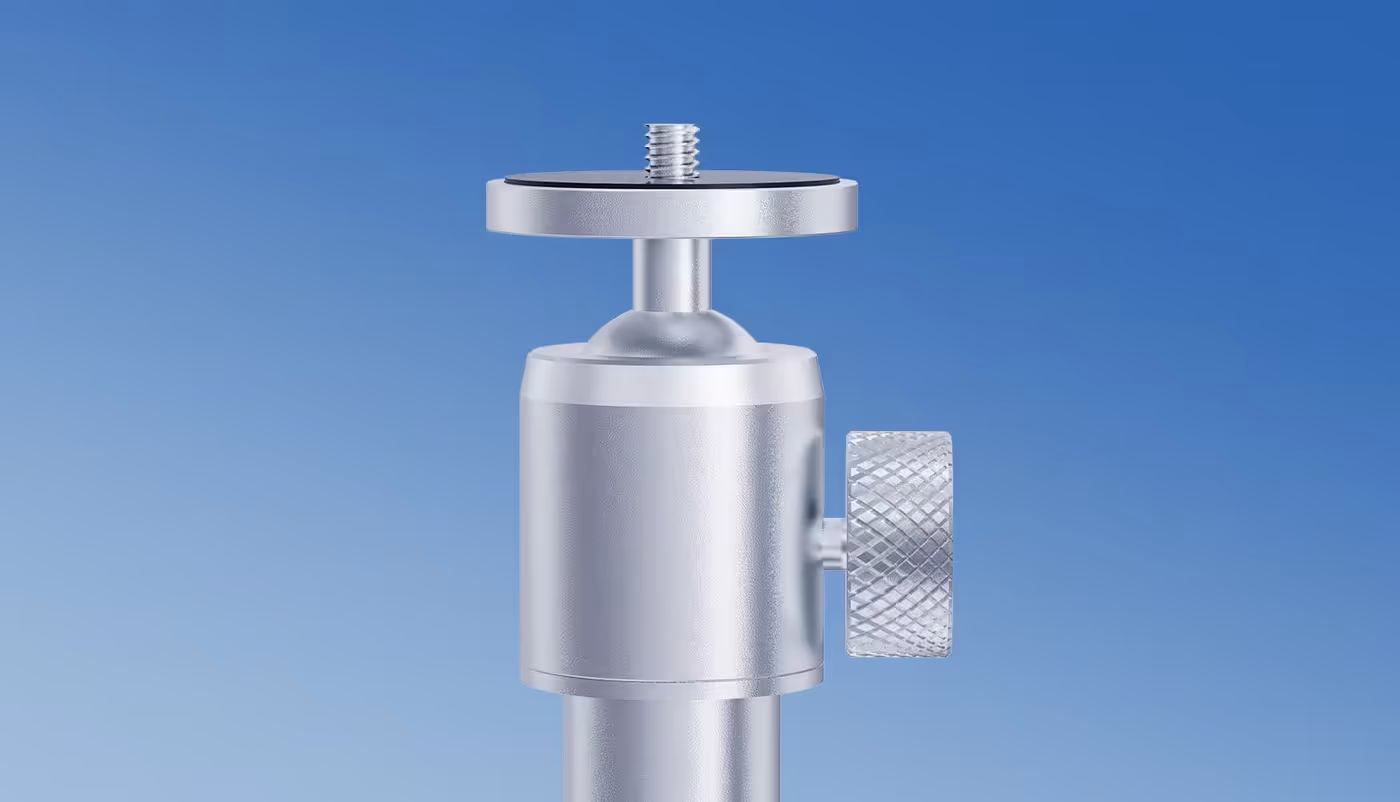 1/4 inch threaded ceiling mount compatible with projectors and cameras