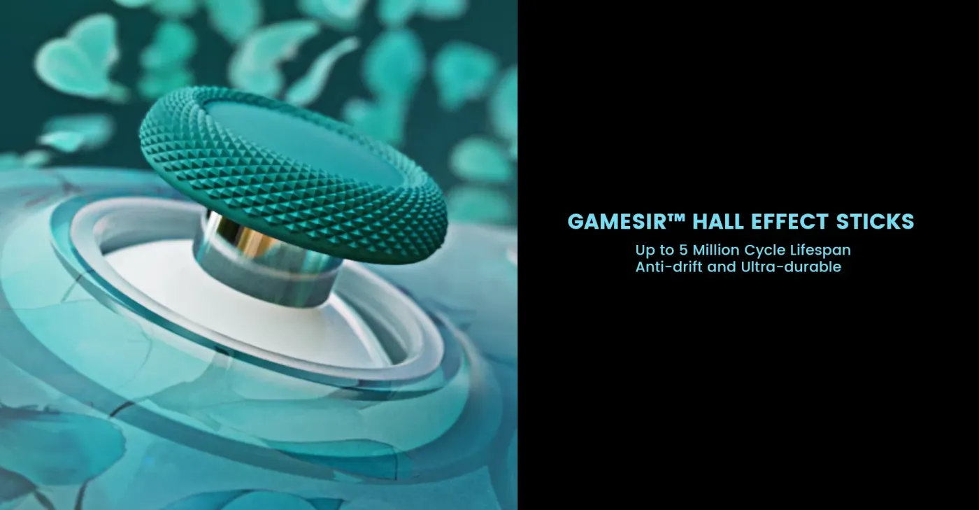 RGB lighting and 3.5mm headphone jack on the GameSir T7 Pro