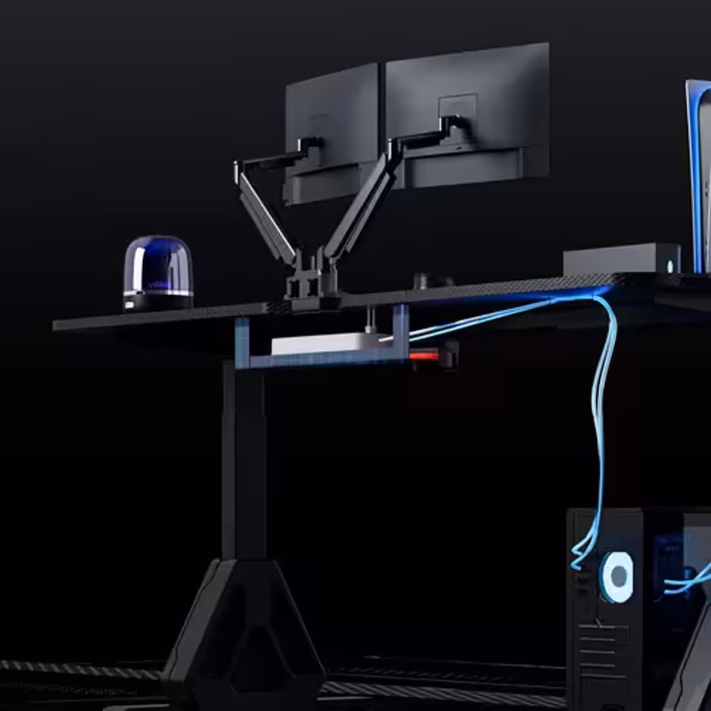 Built-in Cable Management