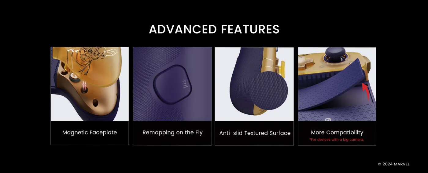 Gyro motion aiming with the G8 Plus Thanos Edition