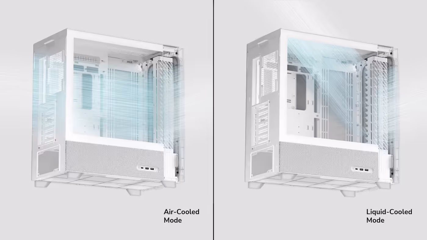 Cross-Flow fan with adjustable Air Blades for thermal optimization