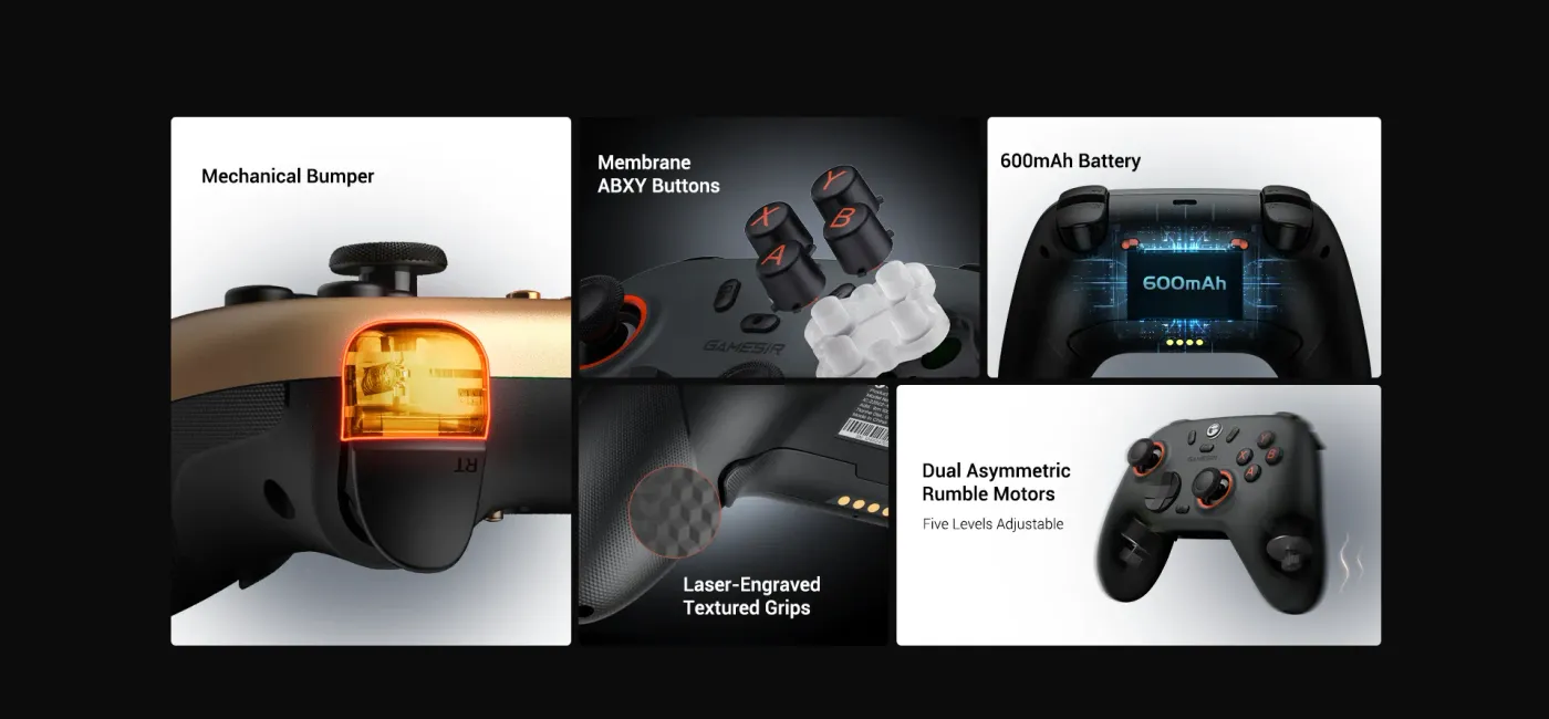 Mechanical circular D-pad on the Nova 2 Lite Champions Edition